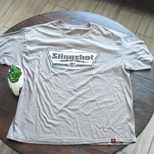 Slingshot Men's Casual Brown T-Shirt 2XL